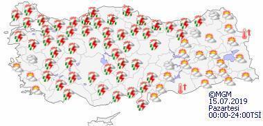 Meteorolojiden kuvvetli yağış uyarısı İstanbulda hava durumu bugün nasıl olacak