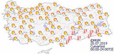 Marmarada sıcaklıklar azalıyor İstanbulda hava durumu bugün nasıl olacak