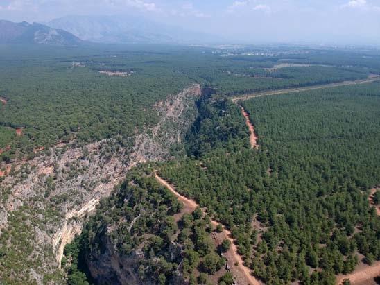 Güver Kanyonu, Antalya