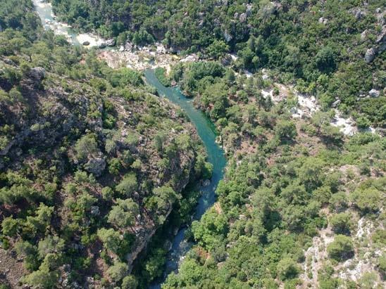 Güver Kanyonu, Antalya
