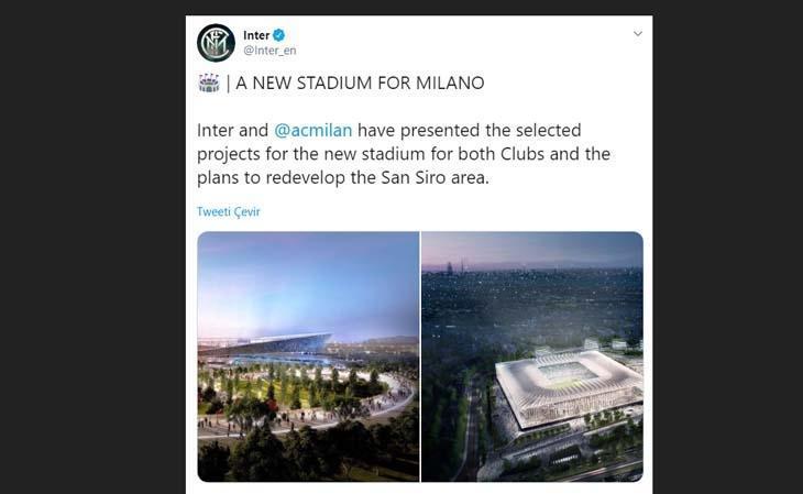 Milan ve Interden yeni stadyum projesi