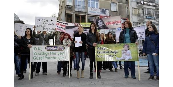 KONYA’DA HAYVANLARI KORUMA KANUNU PROTESTO EDİLDİ - Konya Haberleri