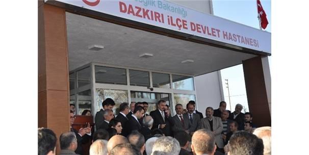 BAKAN EROĞLU DAZKIRI'DA DEVLET HASTANESİ AÇILIŞ TÖRENİNE KATILDI
