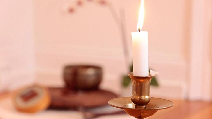 Meditasyon köşesi oluşturun