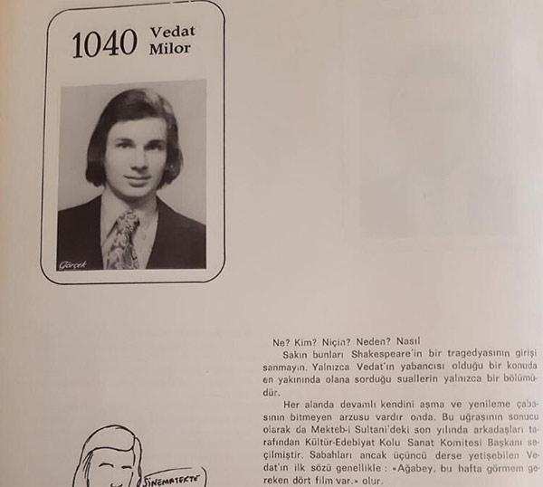 Vedat Milor, o dönemdeki duygularını şöyle anlattı: