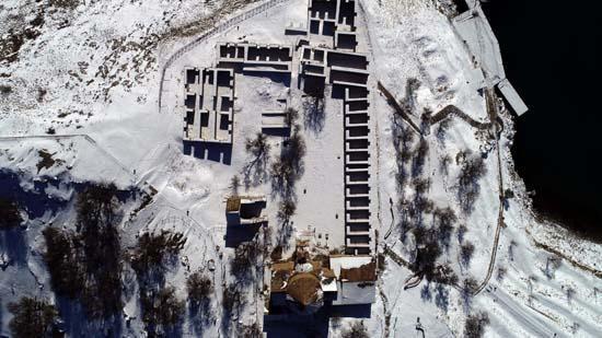 Akdamarda kış güzelliği