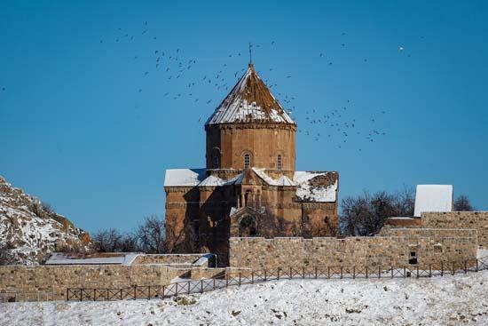 Akdamarda kış güzelliği