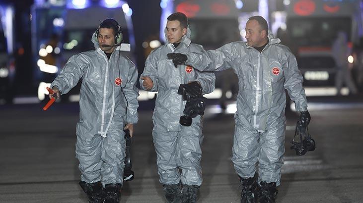 Son dakika haberi... Vuhandaki Türk yolcular geldi İşte ilk görüntüler