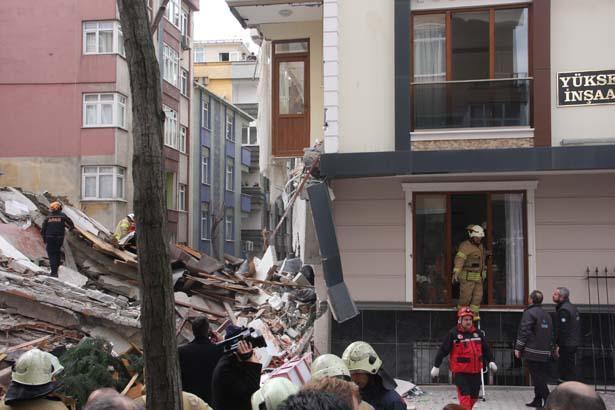 Bahçelievlerde çöken binanın bir gün önce çekilen fotoğrafları