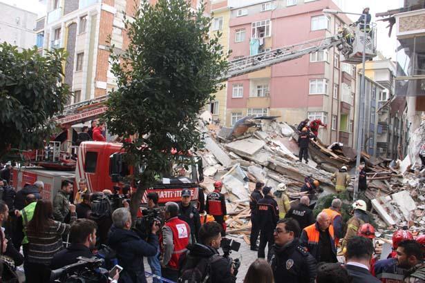 Bahçelievlerde çöken binanın bir gün önce çekilen fotoğrafları