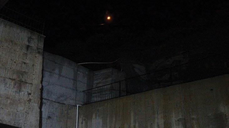 İstinat duvari yurdun üzerine devrildi, öğrenciler tahliye edildi