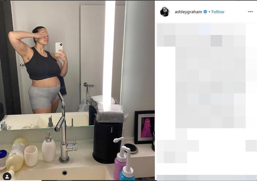 Ashley Graham sonunda bunu da paylaştı Ashley Graham sonunda bunu da paylaştı