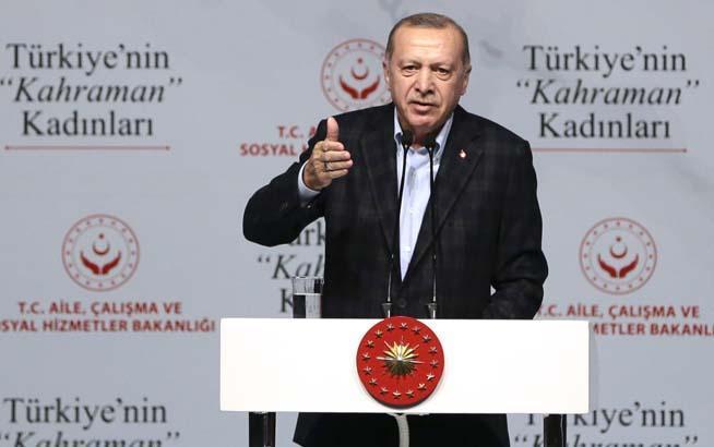 Cumhurbaşkanı Erdoğan: Vicdanları nasır tutmuş bir dünyanın 8 Mart Dünya Kadınlar Gününü kutlaması riyakarlıktır