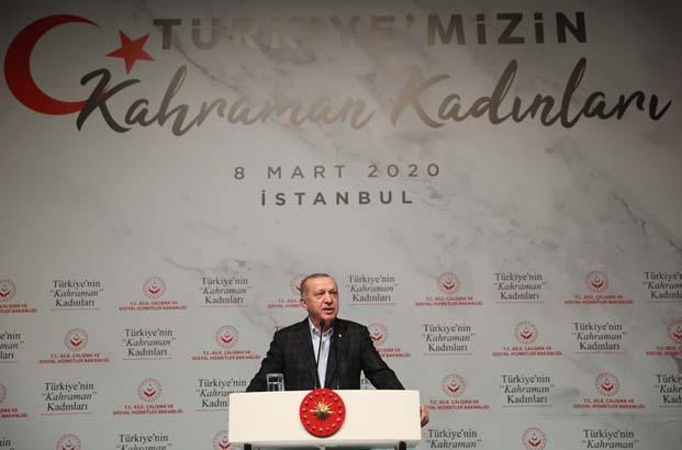 Cumhurbaşkanı Erdoğan: Vicdanları nasır tutmuş bir dünyanın 8 Mart Dünya Kadınlar Gününü kutlaması riyakarlıktır