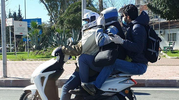 Antalya’da corona virüs önlemli tehlikeli yolculuk!