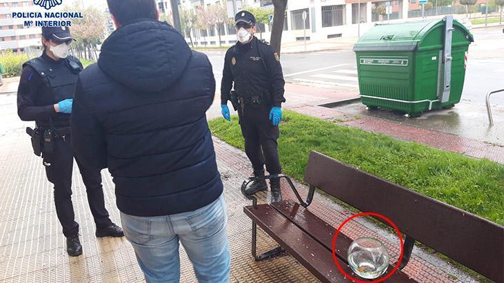 İspanya'da sokağa çıkma yasağını ihlal eden adam: Balığımı gezdiriyordum