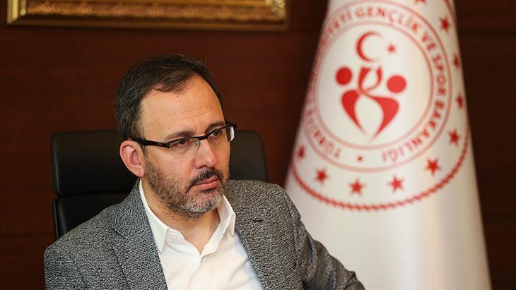 Bakan Kasapoğlu: "2020 Tokyonun ertelenmesi çıtayı yükseltmemiz için imkan olacak"