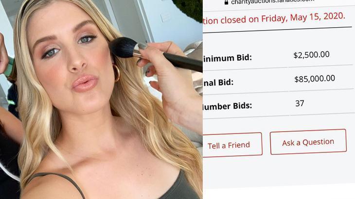 Güzel tenisçi Eugenie Boucharda açık artırmada 85 bin dolar