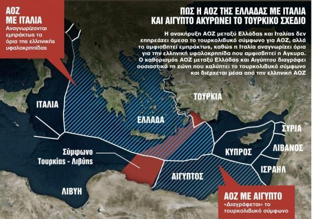 Son dakika... Yunanistan hayal görüyor Haritaya bak...