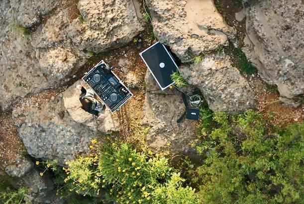 Tazı Kanyonunda klip çektiler