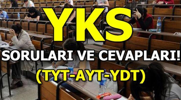 YKS 2020 Sınav Soru Cevapları Yayınlandı Mı? ÖSYM (TYT - AYT - YDT ...