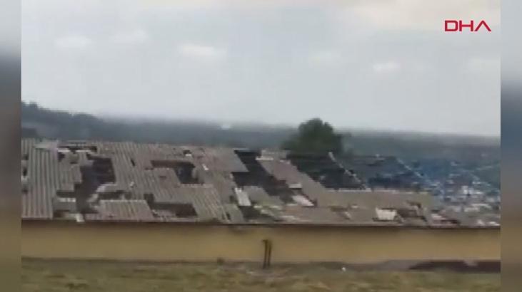 Son dakika: Sakaryada havai fişek fabrikasında şiddetli patlama Bölgeden görüntüler...