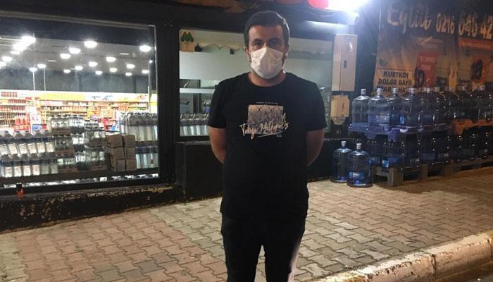 Canini hiçe saydi, hirsizlarin önüne böyle atladi