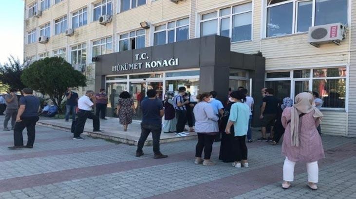 Karantinadan çikip nüfus müdürlüğünde işlem yaptirmak istedi
