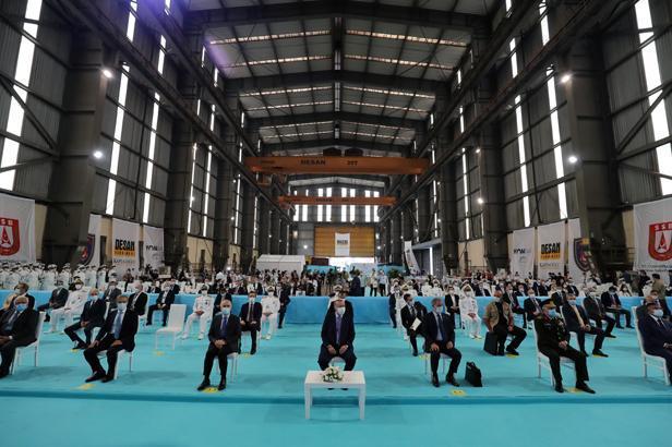 Cumhurbaşkanı Erdoğan Yeni Deniz Sistemleri Teslim Törenine katıldı