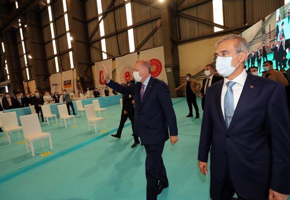 Cumhurbaşkanı Erdoğan Yeni Deniz Sistemleri Teslim Törenine katıldı