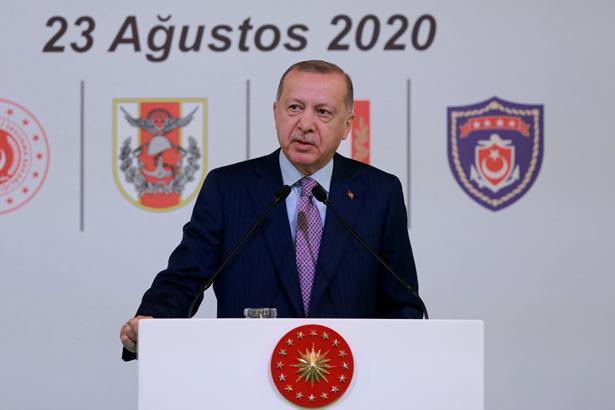 Cumhurbaşkanı Erdoğan Yeni Deniz Sistemleri Teslim Törenine katıldı