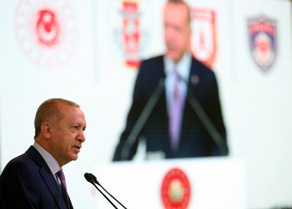 Cumhurbaşkanı Erdoğan Yeni Deniz Sistemleri Teslim Törenine katıldı