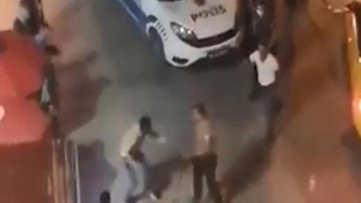 Tekirdağ'da polisi darp etmeye çalişan zanli gözaltina alindi!