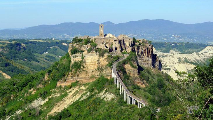 Civita di Bagnoregio, İtalya
