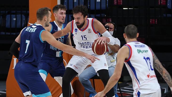 Anadolu efes  - türk telekom:  83-78