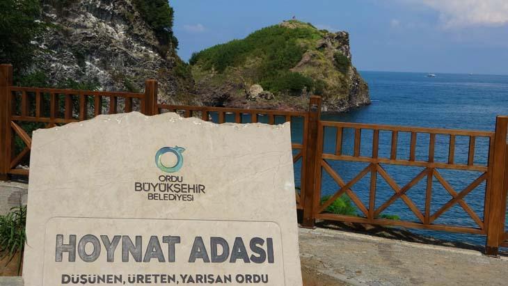 Ordu’nun yeni turizm cazibesi: Hoynat adası Ordu’nun yeni turizm cazibesi: Hoynat adası