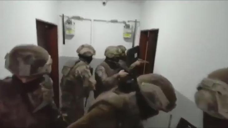 Silahli ve bombali eylem gerçekleştiren suç örgütüne operasyon