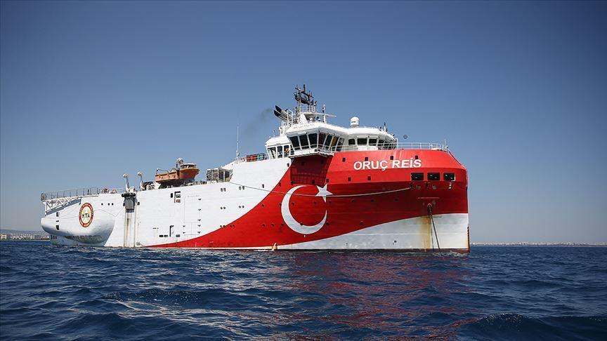 Oruç reis'in doğu akdeniz'deki çalişma süresi uzatildi