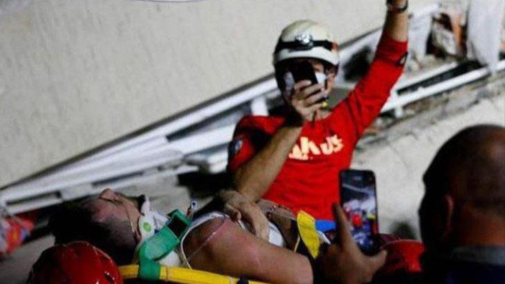 Son dakika | Amatör futbolcu Malik Tahirler enkazdan çıkarıldı