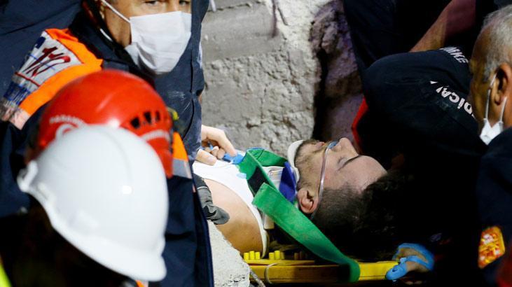 Son dakika | Amatör futbolcu Malik Tahirler enkazdan çıkarıldı