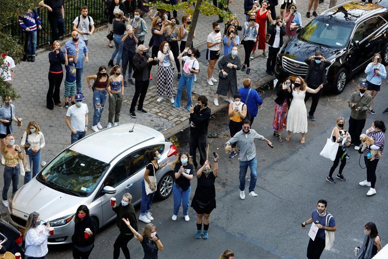 Son dakika... ABDde sonuçların ardından binlerce insan sokaklara döküldü Çığlıklar yükseliyor