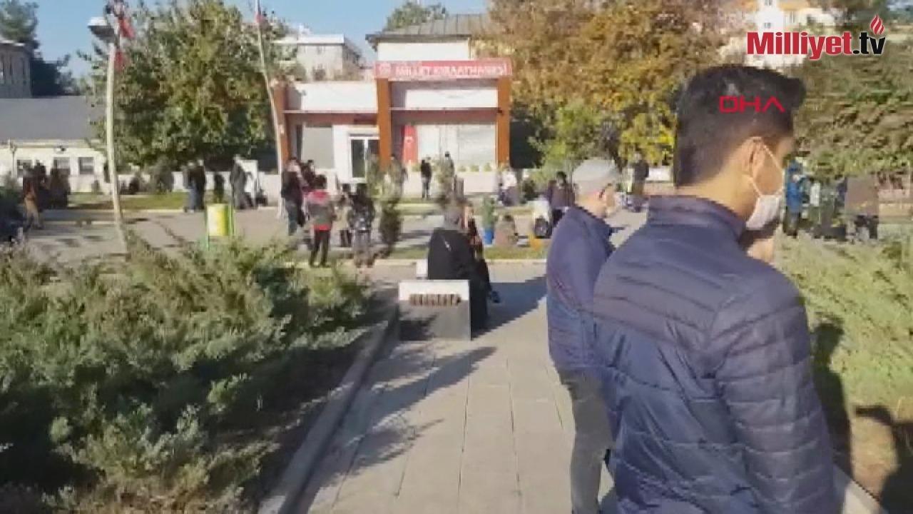 Son dakika Siirtte depremin ardından ilk görüntüler