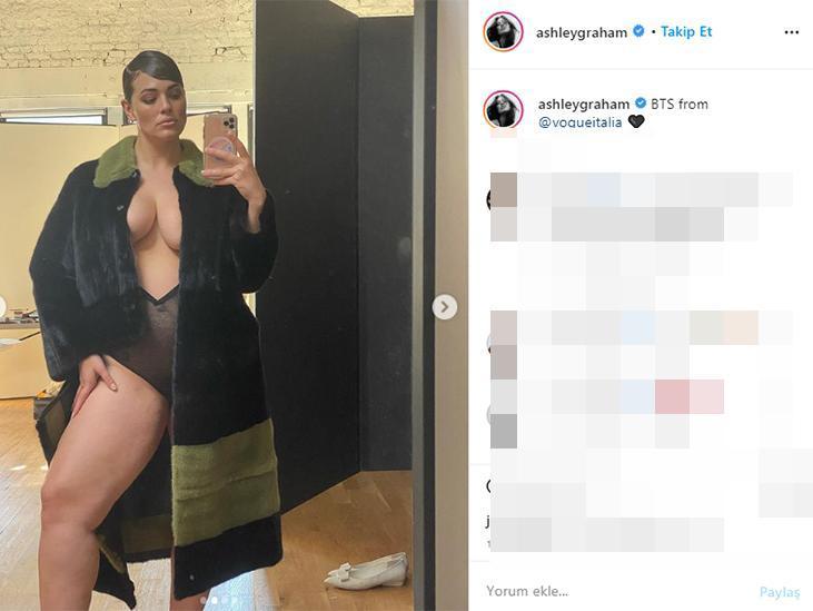 Ashley Grahamdan iddialı pozlar