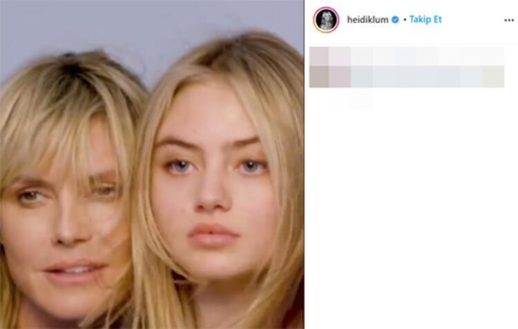 Leni Klum ve Heidi Klum objektif karşısına geçti