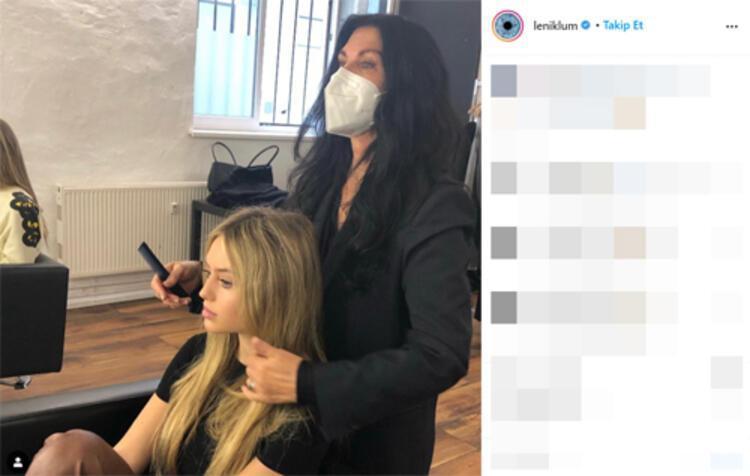 Leni Klum ve Heidi Klum objektif karşısına geçti