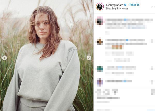 Ashley Grahamdan üstsüz pozlar Fotoğrafları kocası çekti
