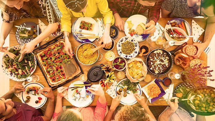 4.Sofranızda her zaman tek çeşit ana yemek bulundurun