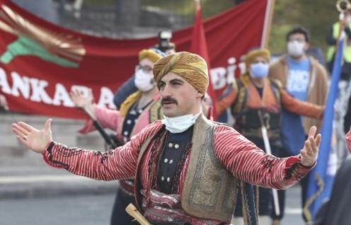 Atatürkün Ankaraya gelişinin 101inci yılı kutlandı