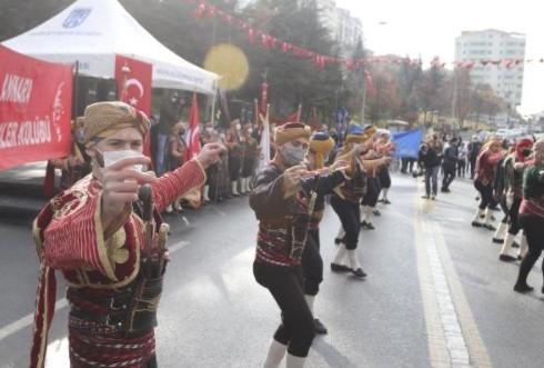 Atatürkün Ankaraya gelişinin 101inci yılı kutlandı