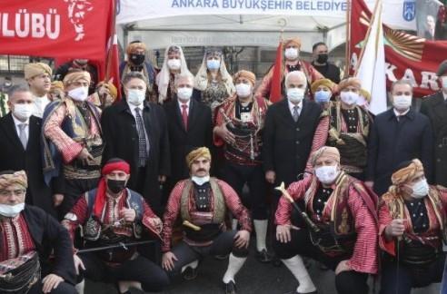 Atatürkün Ankaraya gelişinin 101inci yılı kutlandı